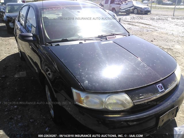 1G8AJ52FX4Z232178 - 2004 SATURN ION LEVEL 2 BLACK photo 6