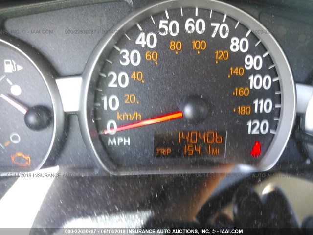 1G8AJ52FX4Z232178 - 2004 SATURN ION LEVEL 2 BLACK photo 7