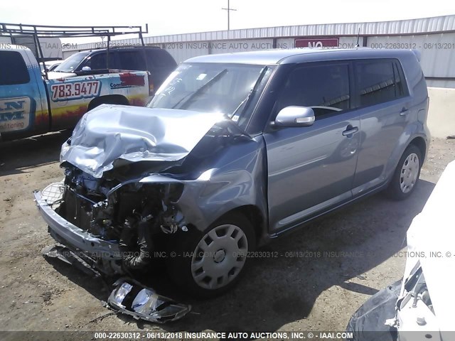 JTLZE4FE8CJ009759 - 2012 TOYOTA SCION XB BLUE photo 2