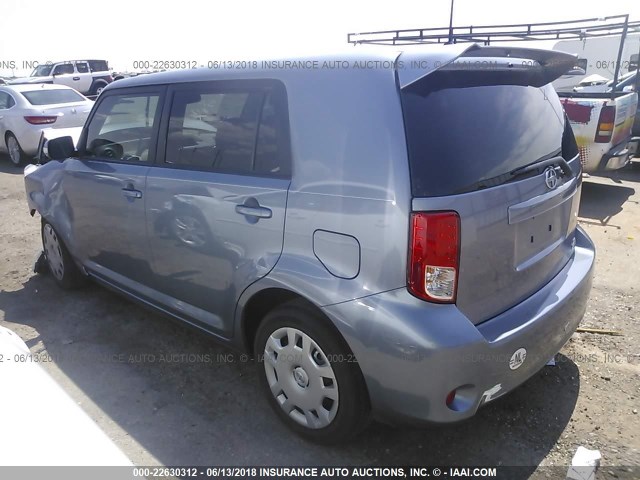 JTLZE4FE8CJ009759 - 2012 TOYOTA SCION XB BLUE photo 3