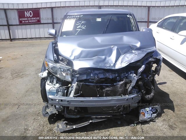 JTLZE4FE8CJ009759 - 2012 TOYOTA SCION XB BLUE photo 6