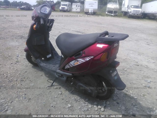 KM4CA13A121303528 - 2002 HYOSUNG SD50 MAROON photo 3