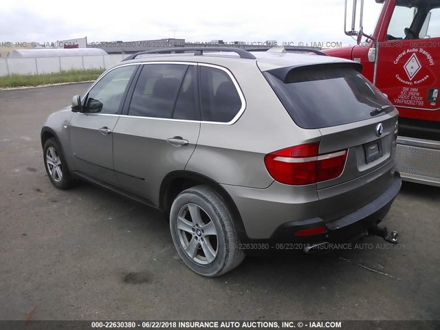 4USFE83587LY64833 - 2007 BMW X5 4.8I GOLD photo 3