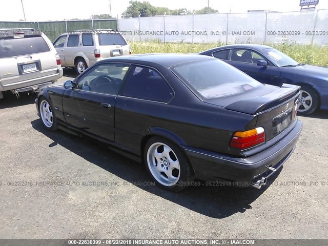 WBSBF0325SEN91106 - 1995 BMW M3 AUTOMATIC BLACK photo 3