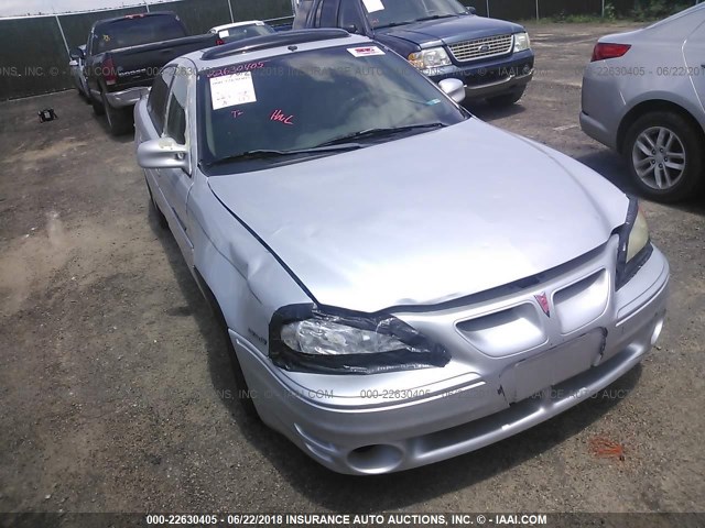 1G2NV52E32M621150 - 2002 PONTIAC GRAND AM GT1 SILVER photo 1