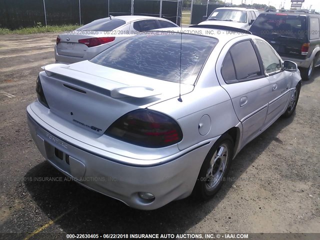 1G2NV52E32M621150 - 2002 PONTIAC GRAND AM GT1 SILVER photo 4