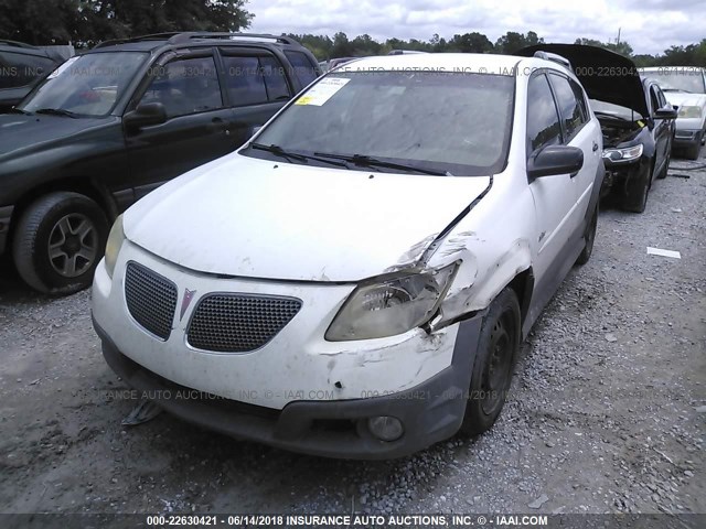 5Y2SL63875Z480769 - 2005 PONTIAC VIBE WHITE photo 6