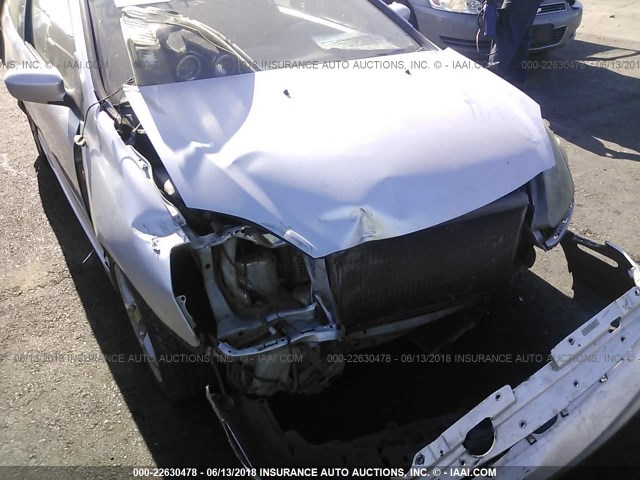 SHHEP33594U505759 - 2004 HONDA CIVIC SI SILVER photo 6