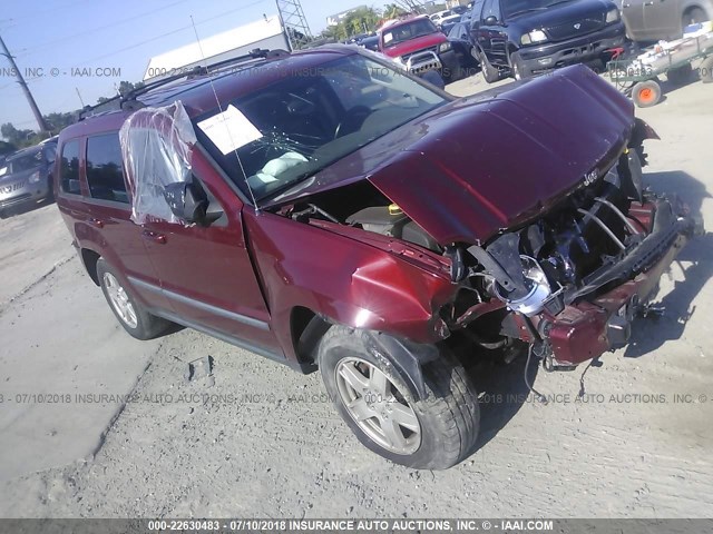 1J8GR48K37C640531 - 2007 JEEP GRAND CHEROKEE LAREDO/COLUMBIA/FREEDOM 栗色 照片 1