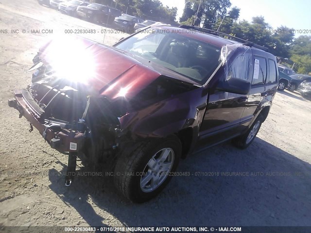 1J8GR48K37C640531 - 2007 JEEP GRAND CHEROKEE LAREDO/COLUMBIA/FREEDOM 栗色 照片 2