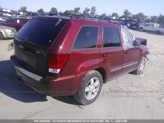 1J8GR48K37C640531 - 2007 JEEP GRAND CHEROKEE LAREDO/COLUMBIA/FREEDOM 栗色 照片 4