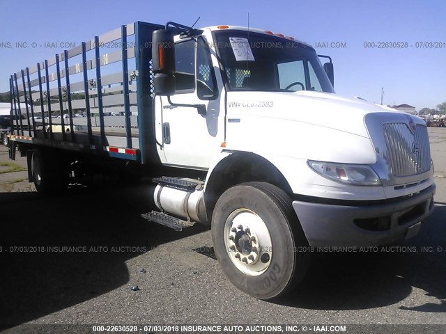 3HAMKAAN9CL612583 - 2012 INTERNATIONAL 4400 4400 WHITE photo 1