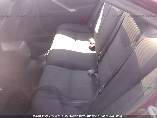 1G2ZG528954136862 - 2005 PONTIAC G6 RED photo 8