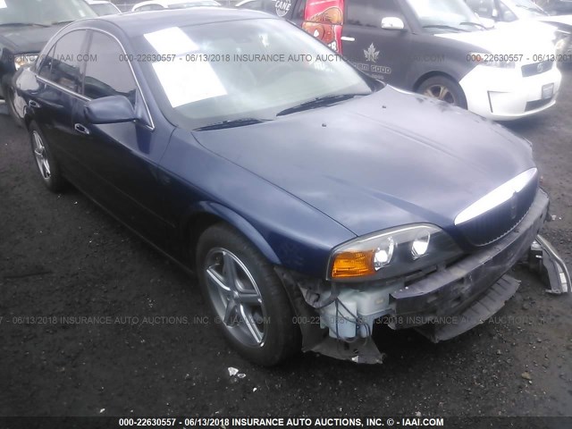 1LNHM87A02Y652685 - 2002 LINCOLN LS BLUE photo 1