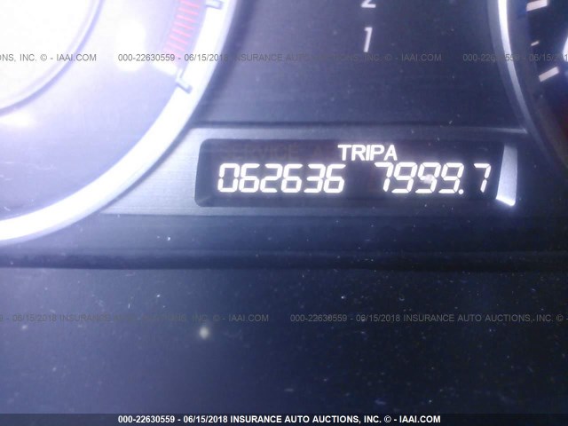 5J6TF2H58CL001790 - 2012 HONDA CROSSTOUR EXL შავი ფოტო 7