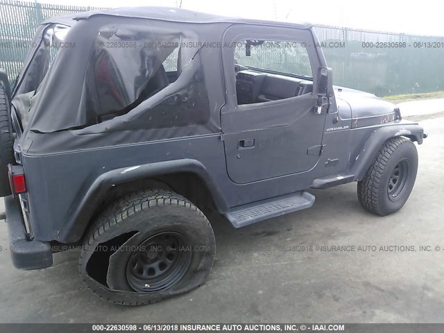 1J4FA29PX1P376419 - 2001 JEEP WRANGLER / TJ SE GRAY photo 6