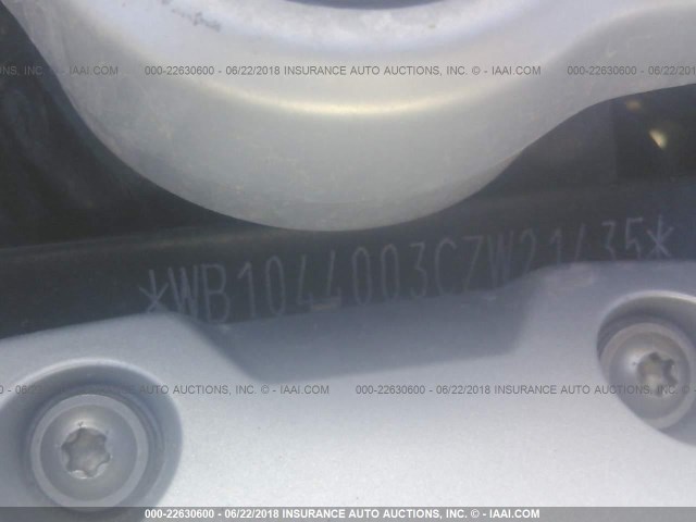 WB1044003CZW21435 - 2012 BMW R1200 RT WHITE photo 10