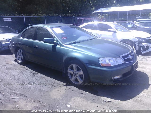 19UUA56813A016622 - 2003 ACURA 3.2TL TYPE-S GREEN photo 1