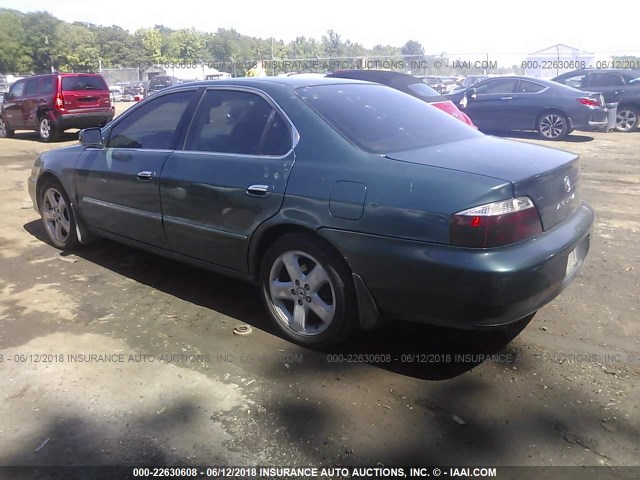 19UUA56813A016622 - 2003 ACURA 3.2TL TYPE-S GREEN photo 3