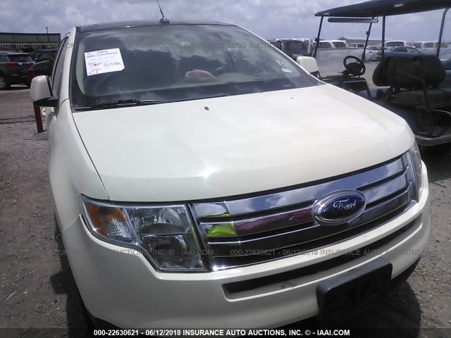 2FMDK39C57BB47915 - 2007 FORD EDGE SEL PLUS YELLOW photo 6