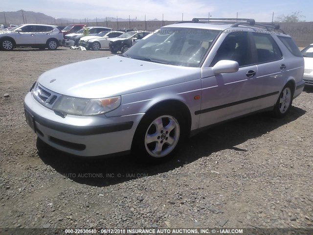 YS3ED58E3X3072562 - 1999 SAAB 9-5 SILVER photo 2