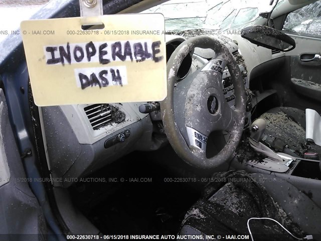 1G1ZH57B394207582 - 2009 CHEVROLET MALIBU 1LT BLUE photo 7