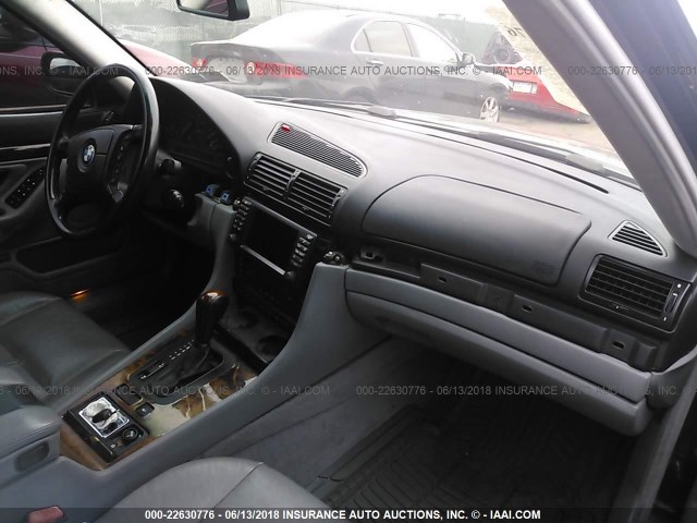 WBAGH83431DP23417 - 2001 BMW 740 IL GRAY photo 5