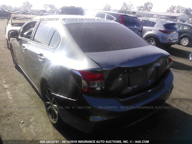 19XFB2F92CE334970 - 2012 HONDA CIVIC EXL 灰色 照片 3