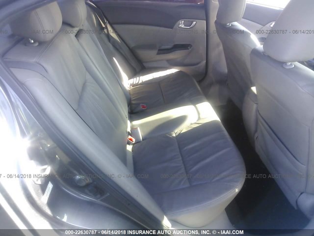 19XFB2F92CE334970 - 2012 HONDA CIVIC EXL 灰色 照片 8