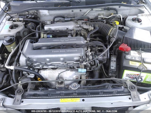 JNKCP11A32T510123 - 2002 INFINITI G20 SILVER photo 10