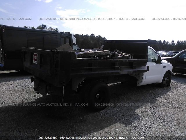 1FDWF36L2XED85999 - 1999 FORD F350 SUPER DUTY WHITE photo 4