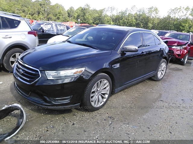 1FAHP2F88DG138587 - 2013 FORD TAURUS LIMITED BLACK photo 2