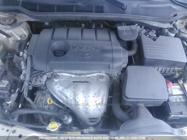 4T1BF3EK9BU592332 - 2011 TOYOTA CAMRY SE/LE/XLE GOLD photo 10
