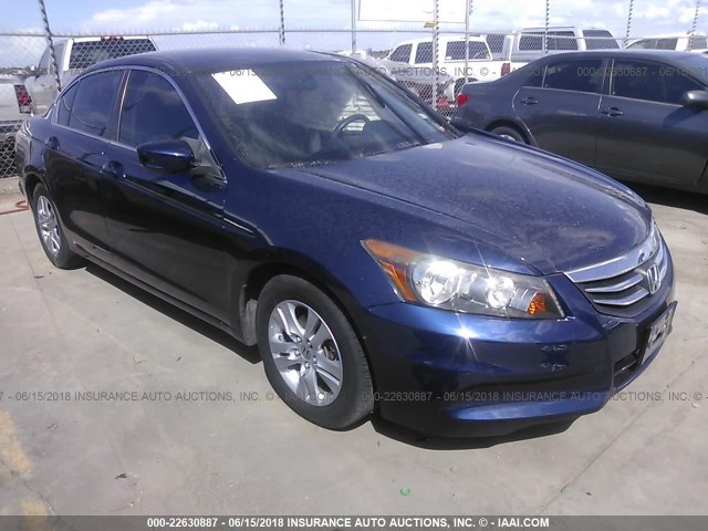 1HGCP2F49CA147884 - 2012 HONDA ACCORD LXP BLUE photo 1