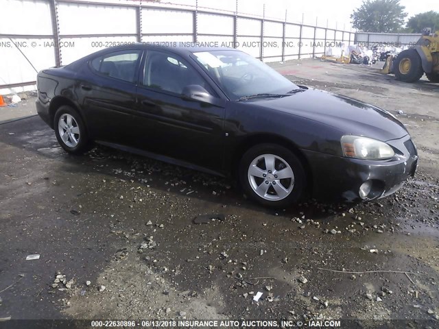 2G2WP552681166847 - 2008 PONTIAC GRAND PRIX BLACK photo 1