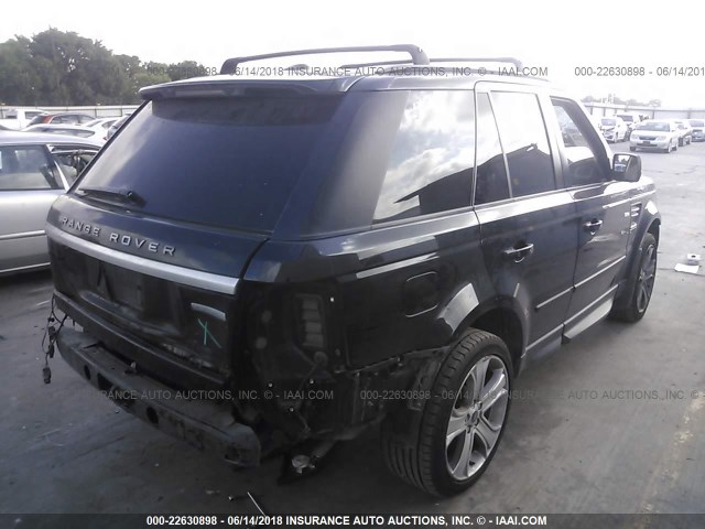 SALSK2D46DA794135 - 2013 LAND ROVER RANGE ROVER SPORT LUX BLACK photo 4