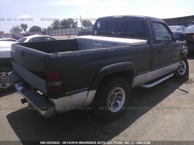 3B7HC16Y8RM555639 - 1994 DODGE RAM 1500 BLACK photo 4