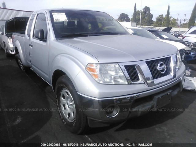 1N6BD0CT4AC445034 - 2010 NISSAN FRONTIER KING CAB SE/LE/NISMO SILVER photo 1
