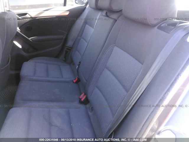 WVWDB7AJ1DW138063 - 2013 VOLKSWAGEN GOLF GRAY photo 8