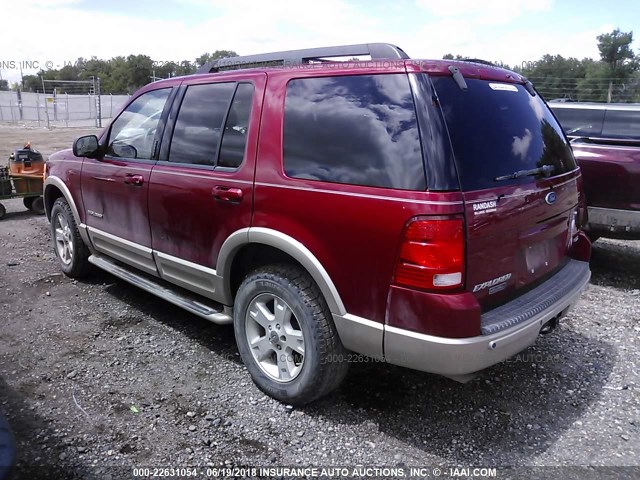 1FMZU74K15UB07893 - 2005 FORD EXPLORER EDDIE BAUER RED photo 3