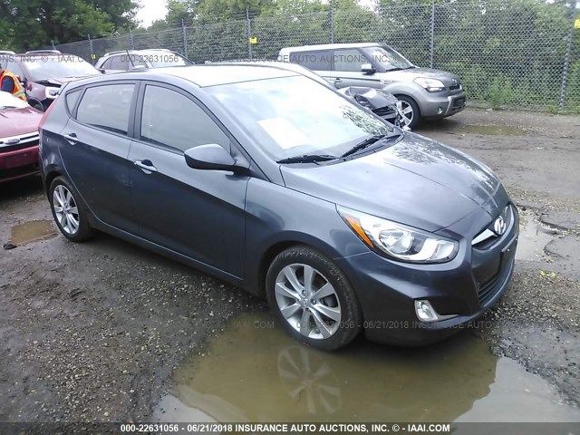 KMHCU5AE8CU006145 - 2012 HYUNDAI ACCENT GLS/GS/SE GRAY photo 1