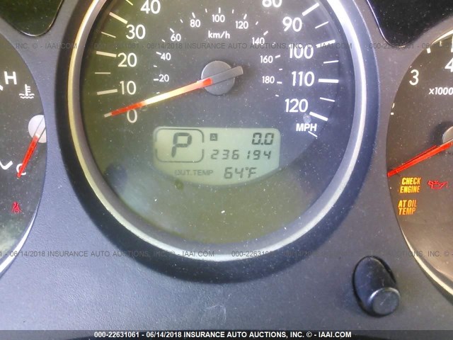 JF1SG67626H757418 - 2006 SUBARU FORESTER 2.5X LL BEAN GREEN photo 7