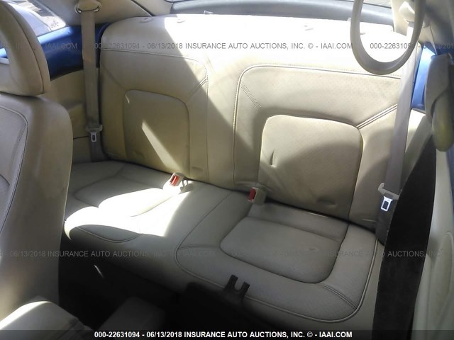 3VWDD21C7YM500804 - 2000 VOLKSWAGEN NEW BEETLE GLX 蓝色 照片 8