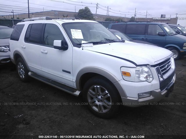 1FMEU74EX6UB33161 - 2006 FORD EXPLORER EDDIE BAUER WHITE photo 1