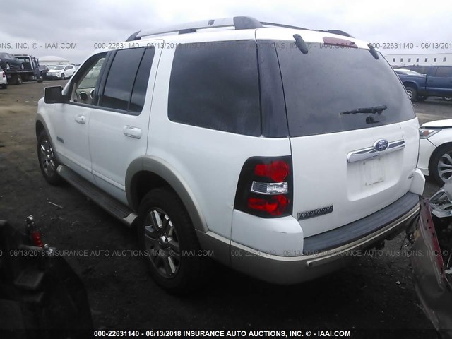 1FMEU74EX6UB33161 - 2006 FORD EXPLORER EDDIE BAUER WHITE photo 3