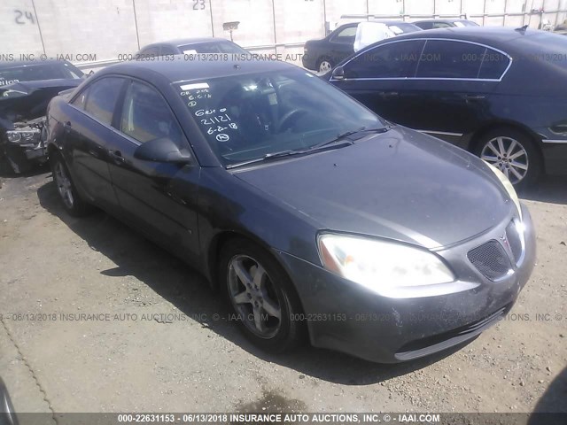 1G2ZG58N574149740 - 2007 PONTIAC G6 SE GRAY photo 1