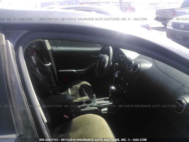 1G2ZG58N574149740 - 2007 PONTIAC G6 SE GRAY photo 5