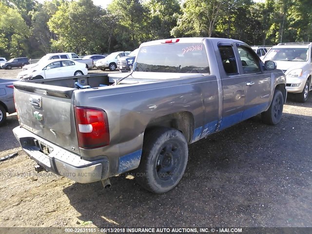 1GCRCSE08DZ279573 - 2013 CHEVROLET SILVERADO C1500 LT BROWN photo 4