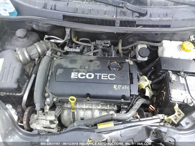 KL1TD56E39B615751 - 2009 CHEVROLET AVEO LS/LT 黑色 照片 10