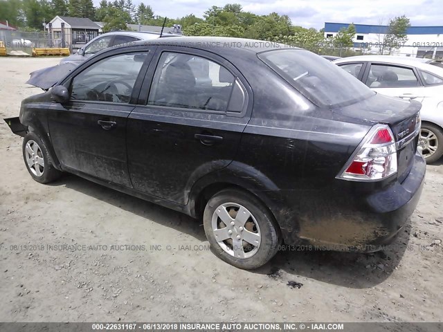 KL1TD56E39B615751 - 2009 CHEVROLET AVEO LS/LT 黑色 照片 3